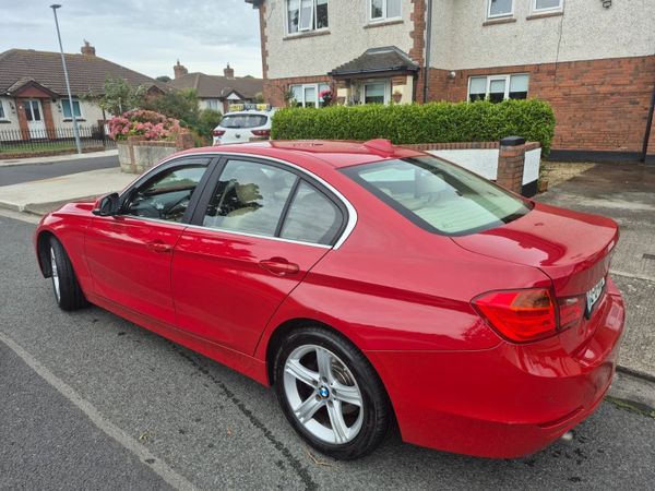 BMW 3-Series Saloon, Diesel, 2014, Red