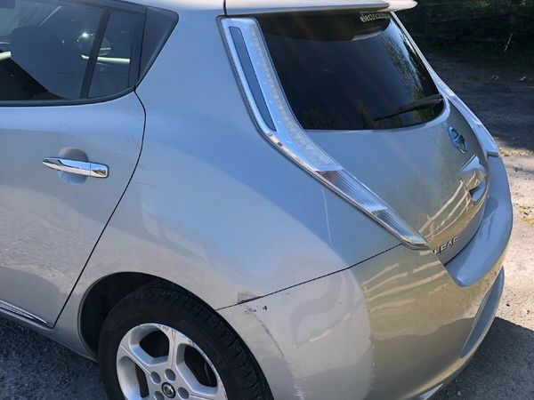 Nissan Leaf Hatchback, Electric, 2014, Silver