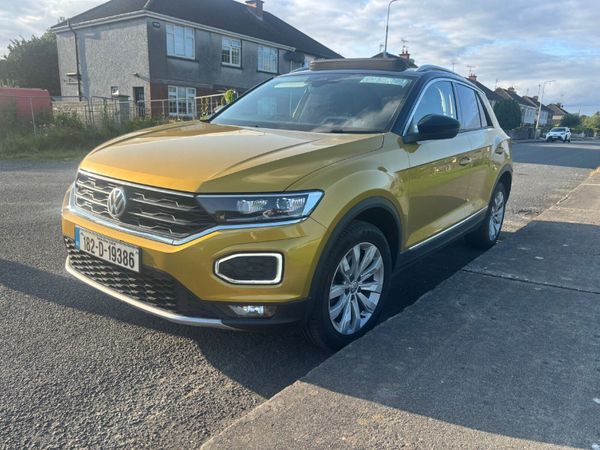 Volkswagen T-Roc SUV, Petrol, 2018, Yellow