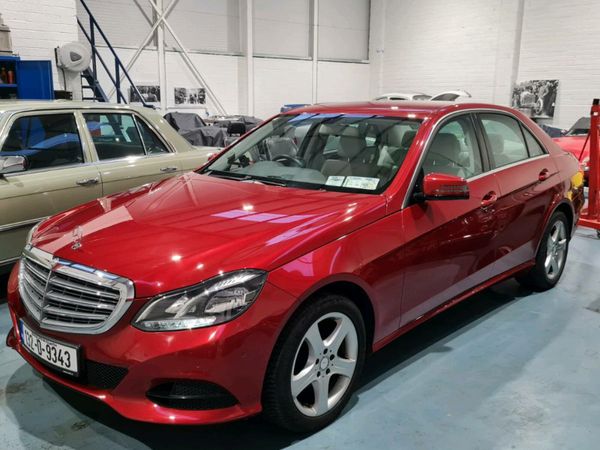 Mercedes-Benz E-Class Saloon, Diesel, 2013, Red