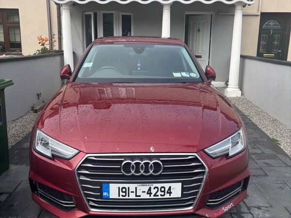 Audi A4 Saloon, Diesel, 2019, Red