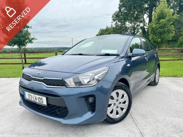 Kia Rio Hatchback, Petrol, 2017, Blue