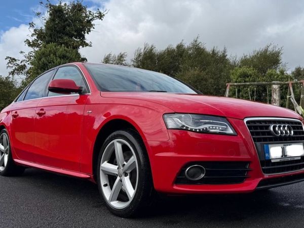 Audi A4 Saloon, Diesel, 2011, Red
