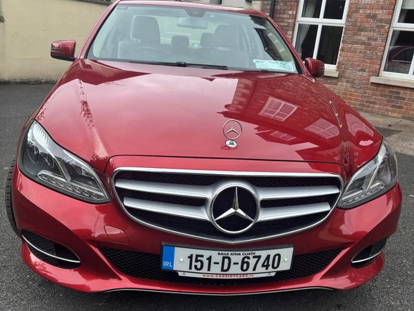 Mercedes-Benz E-Class Saloon, Diesel, 2015, Red