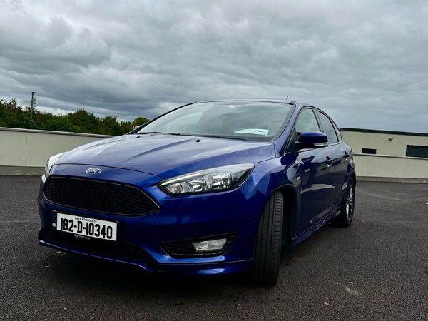 Ford Focus Hatchback, Diesel, 2018, Blue