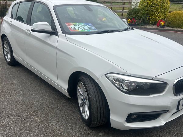 BMW 1-Series Hatchback, Diesel, 2016, White