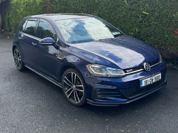 Volkswagen Golf Hatchback, Diesel, 2018, Blue
