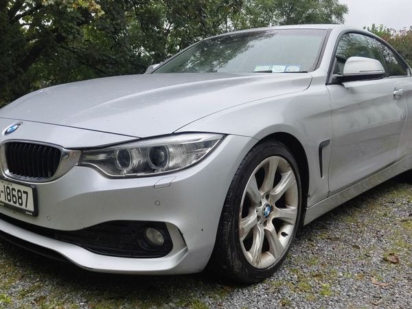 BMW 4-Series Coupe, Diesel, 2013, Silver