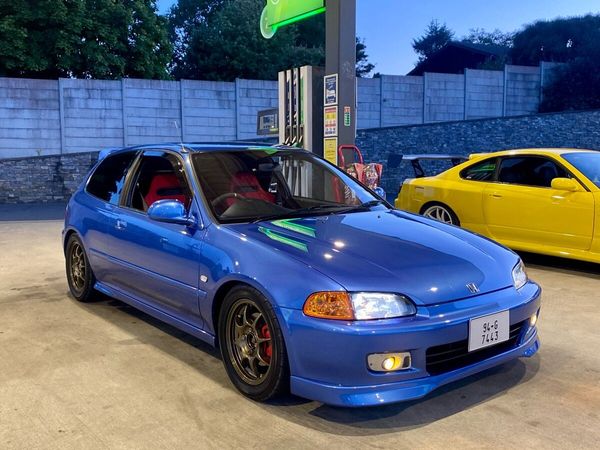 Honda Civic Hatchback, Petrol, 1994, Blue