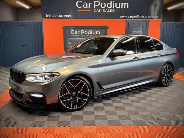 BMW 5-Series Saloon, Diesel, 2017, Grey