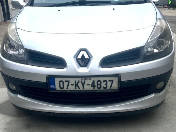 Renault Clio Hatchback, Petrol, 2007, Silver