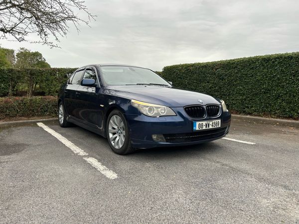 BMW 5-Series Saloon, Diesel, 2008, Blue