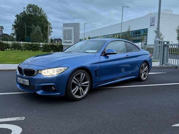 BMW 4-Series Coupe, Diesel, 2014, Blue