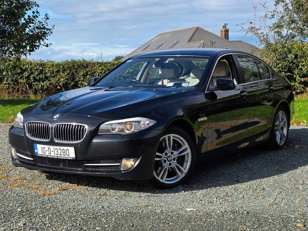 BMW 5-Series Saloon, Diesel, 2010, Black