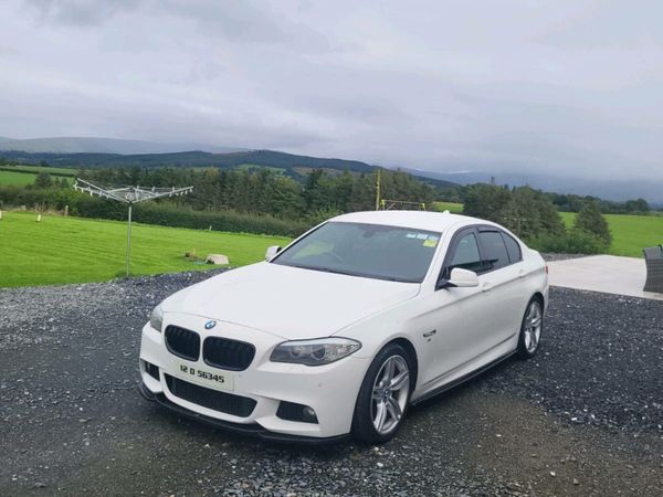 BMW 5-Series Saloon, Diesel, 2012, White