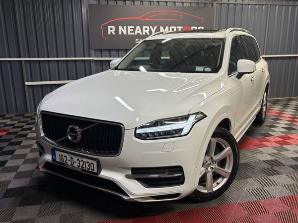 Volvo XC90 SUV, Petrol Plug-in Hybrid, 2016, White