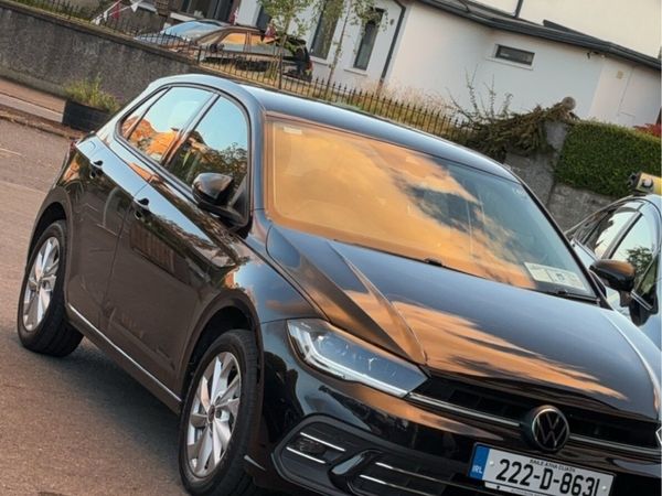 Volkswagen Polo Hatchback, Petrol, 2022, Black