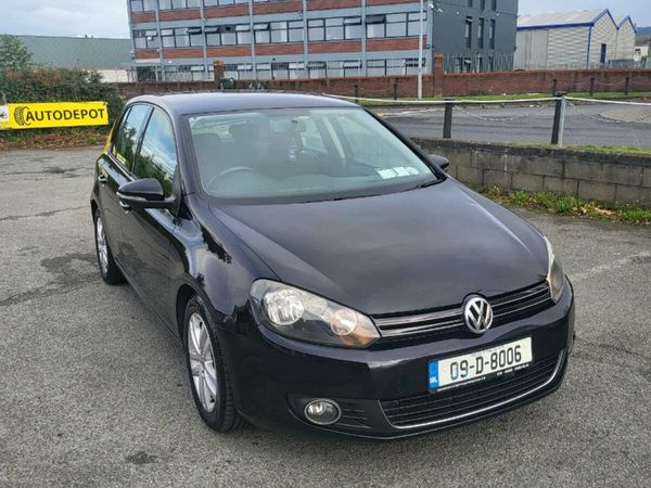 Volkswagen Golf Hatchback, Diesel, 2009, Black