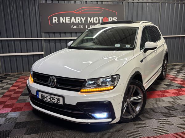 Volkswagen Tiguan SUV, Diesel, 2018, White
