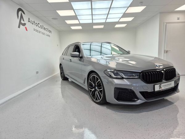 BMW 5-Series Estate, Diesel Hybrid, 2024, Grey