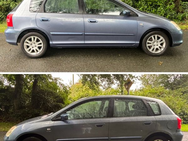 Honda Civic Hatchback, Petrol, 2003, Blue