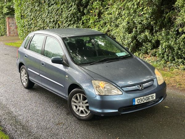 Honda Civic Hatchback, Petrol, 2003, Blue