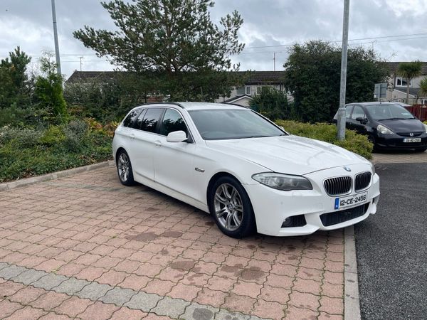 BMW 5-Series Estate, Diesel, 2012, White