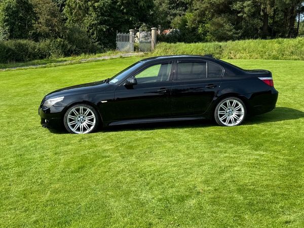 BMW 5-Series Saloon, Diesel, 2010, Blue