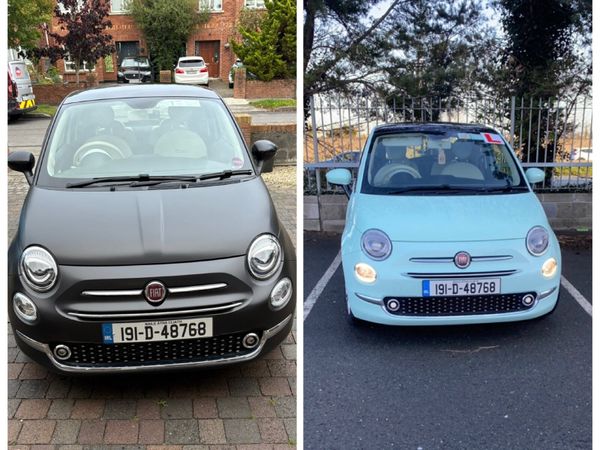 Fiat 500 Hatchback, Petrol, 2019, Green