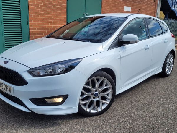 Ford Focus Hatchback, Diesel, 2018, White