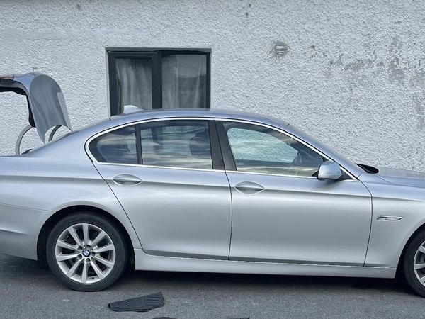 BMW 5-Series Saloon, Diesel, 2012, Silver
