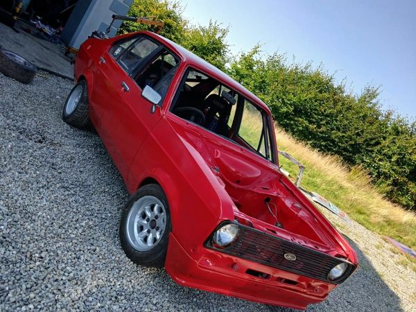 Ford Escort Saloon, Petrol, 1979, Red