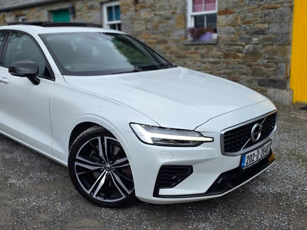 Volvo S60 Saloon, Petrol Hybrid, 2020, White