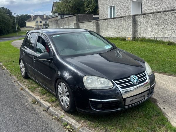 Volkswagen Golf Hatchback, Diesel, 2007, Black