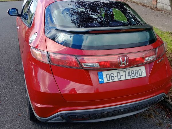 Honda Civic Hatchback, Petrol, 2006, Red