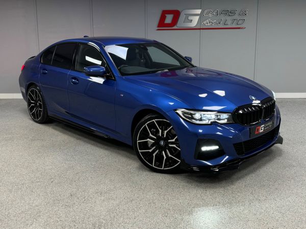 BMW 3-Series Saloon, Petrol Hybrid, 2020, Blue