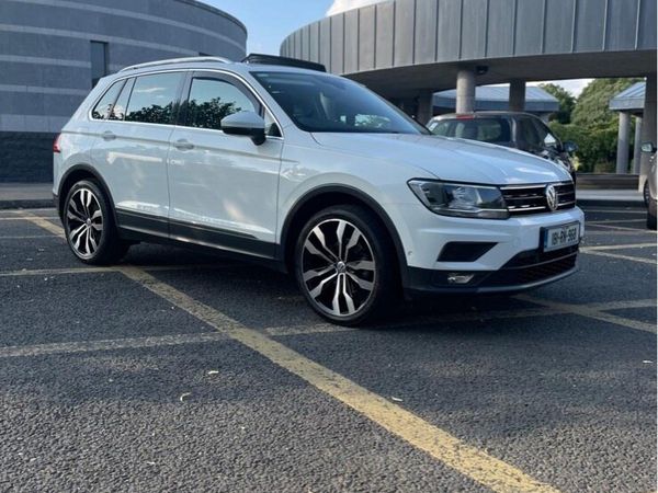 Volkswagen Tiguan SUV, Diesel, 2018, White