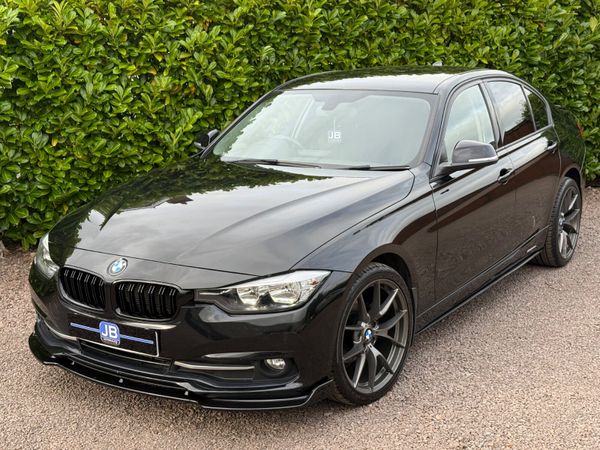BMW 3-Series Saloon, Diesel, 2017, Black