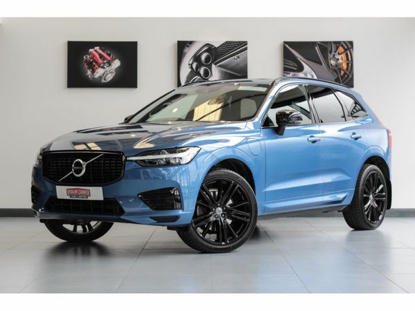 Volvo XC60 Estate, Petrol Plug-in Hybrid, 2021, Blue