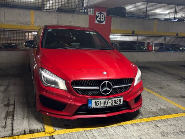 Mercedes-Benz CLA Saloon, Diesel, 2016, Red
