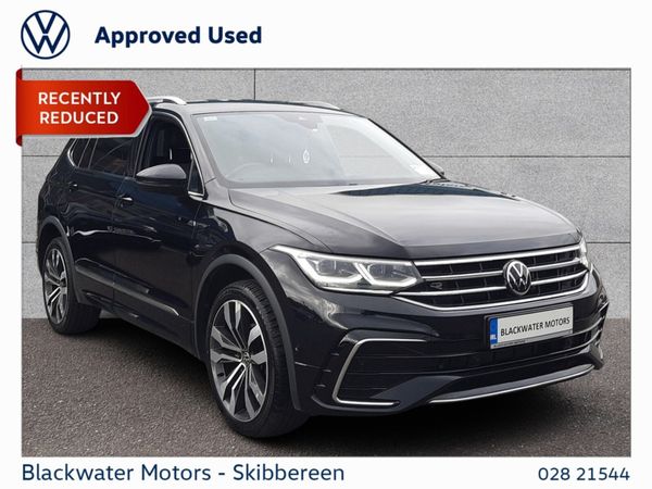 Volkswagen Tiguan Allspace Estate, Diesel, 2022, Black