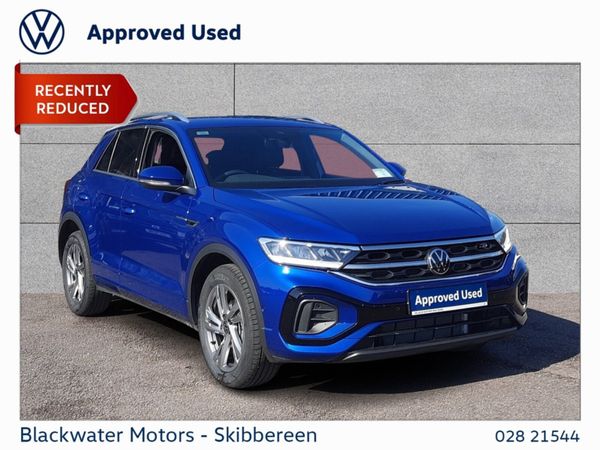 Volkswagen T-Roc SUV, Petrol, 2025, Blue
