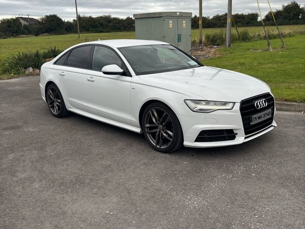 Audi A6 Saloon, Diesel, 2017, White