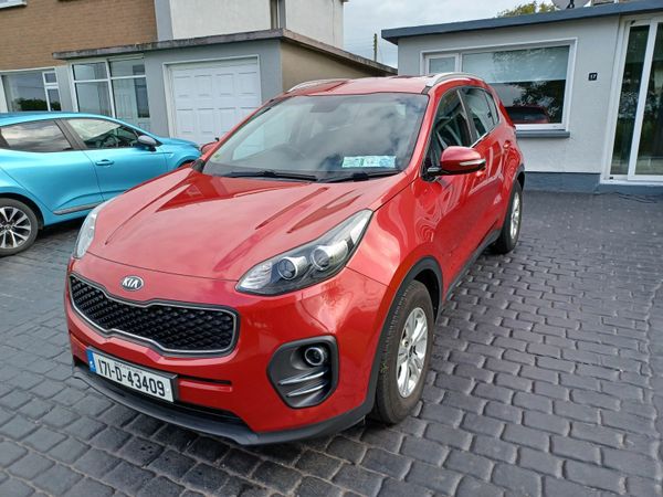 Kia Sportage SUV, Diesel, 2017, Red