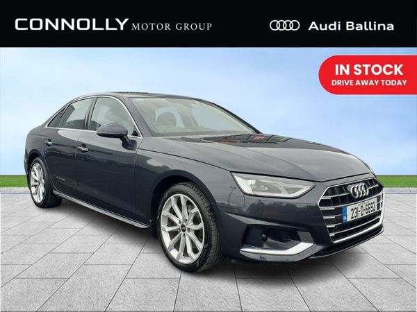 Audi A4 Saloon, Diesel, 2023, Grey