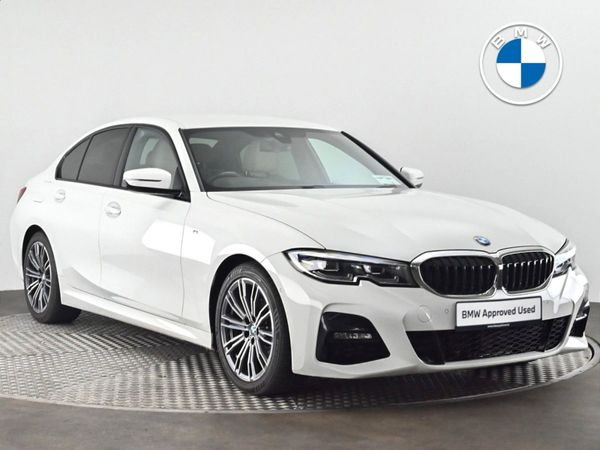 BMW 3-Series Saloon, Diesel Hybrid, 2022, White