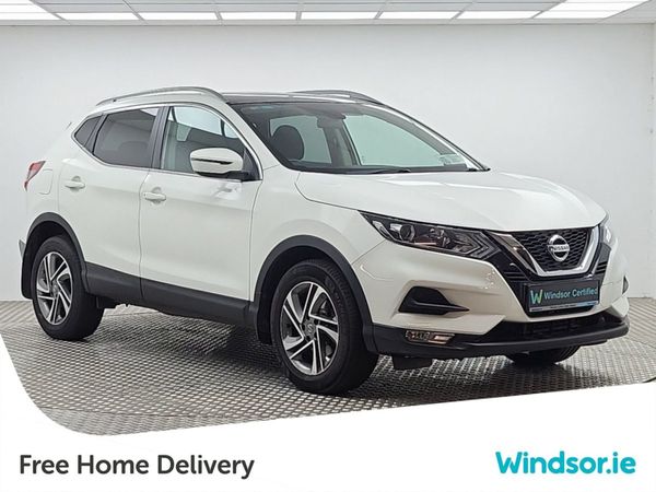 Nissan Qashqai MPV, Petrol, 2018, White