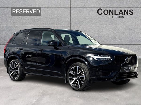 Volvo XC90 SUV, Petrol Plug-in Hybrid, 2023, Black