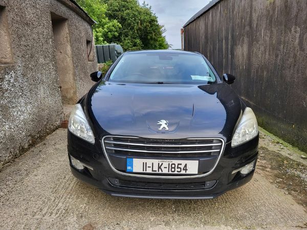 Peugeot 508 Saloon, Diesel, 2011, Black