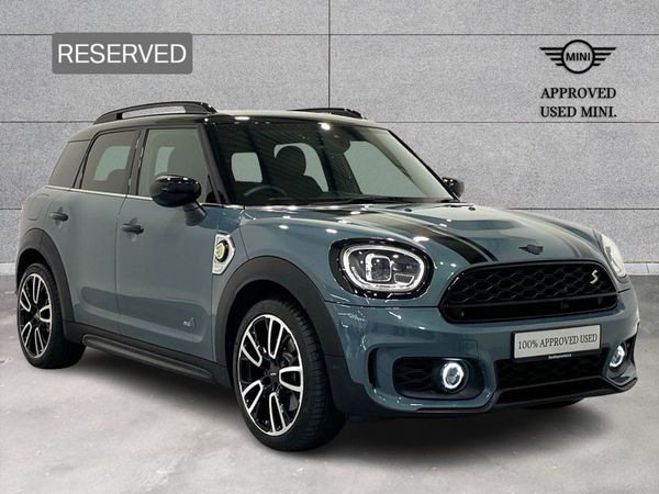 Mini Countryman SUV, Petrol Plug-in Hybrid, 2021, Green